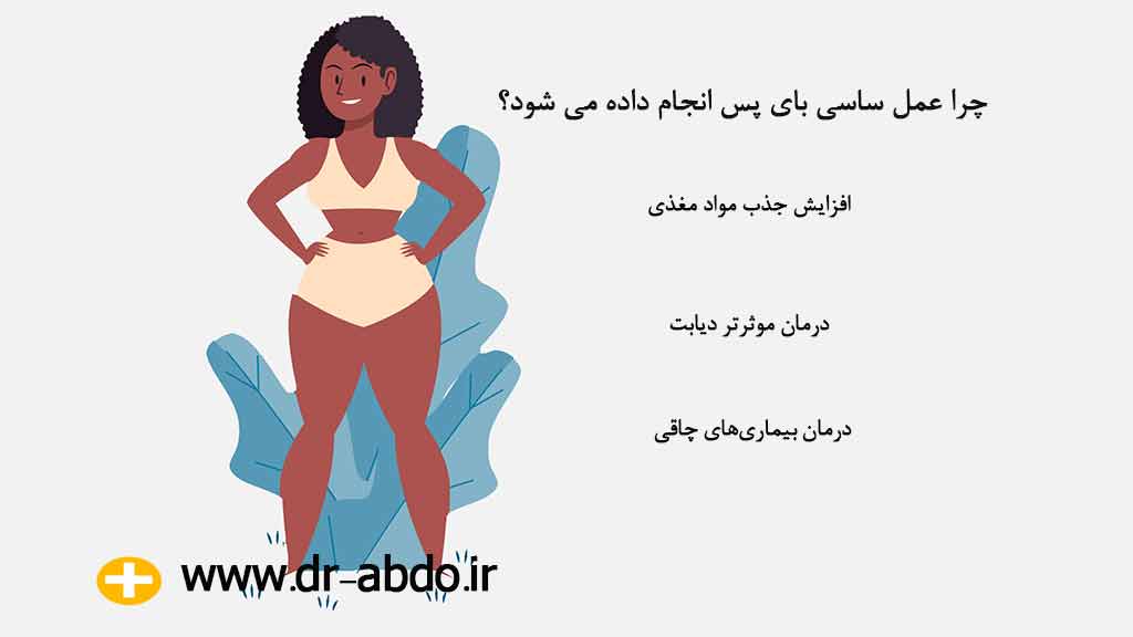 چرا عمل ساسی بای پس انجام داده می شود؟